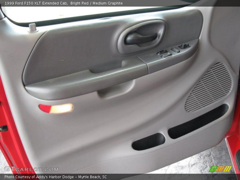 Bright Red / Medium Graphite 1999 Ford F150 XLT Extended Cab