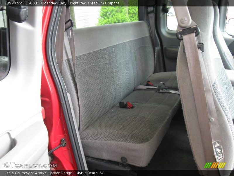 Bright Red / Medium Graphite 1999 Ford F150 XLT Extended Cab