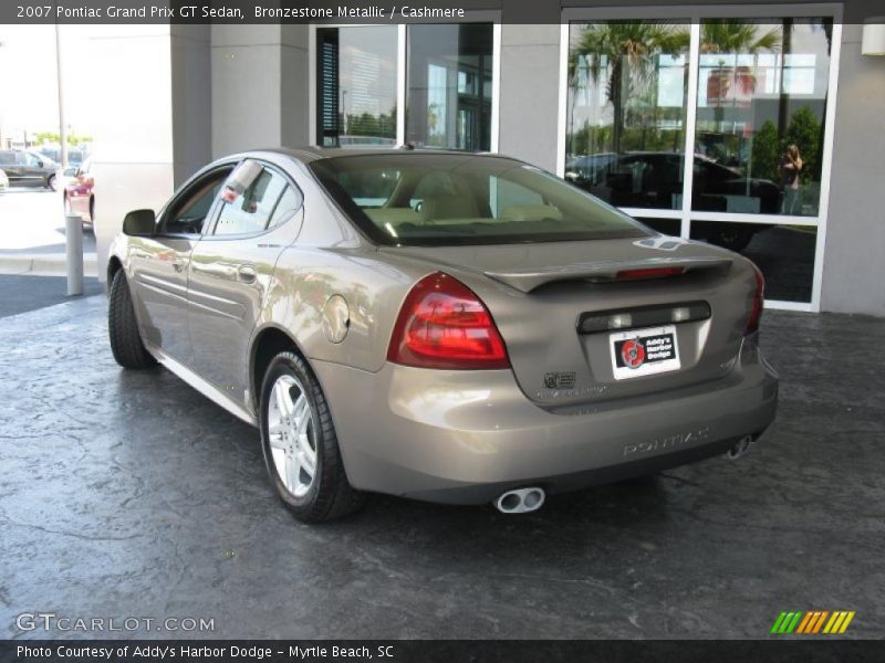 Bronzestone Metallic / Cashmere 2007 Pontiac Grand Prix GT Sedan