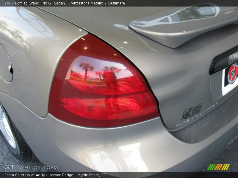 Bronzestone Metallic / Cashmere 2007 Pontiac Grand Prix GT Sedan