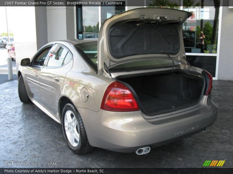 Bronzestone Metallic / Cashmere 2007 Pontiac Grand Prix GT Sedan