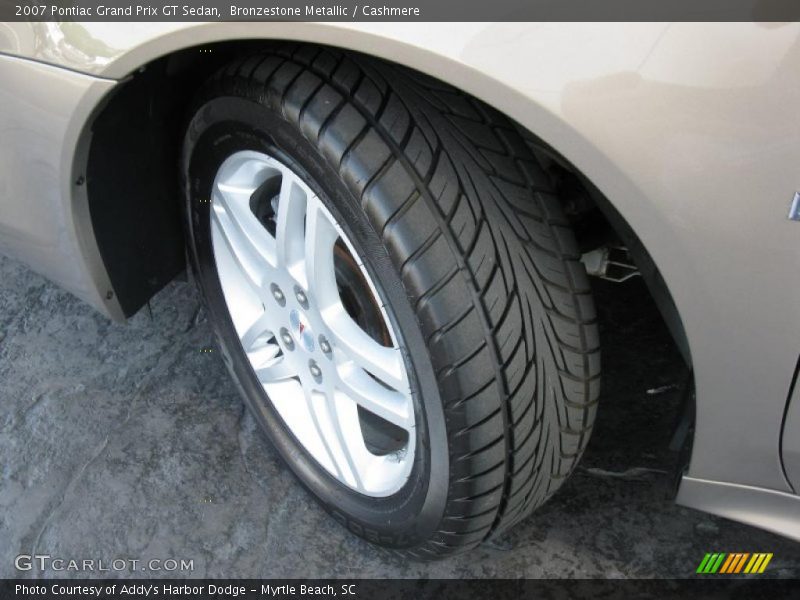 Bronzestone Metallic / Cashmere 2007 Pontiac Grand Prix GT Sedan