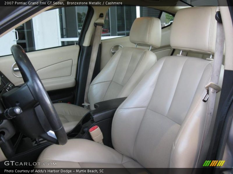 Bronzestone Metallic / Cashmere 2007 Pontiac Grand Prix GT Sedan