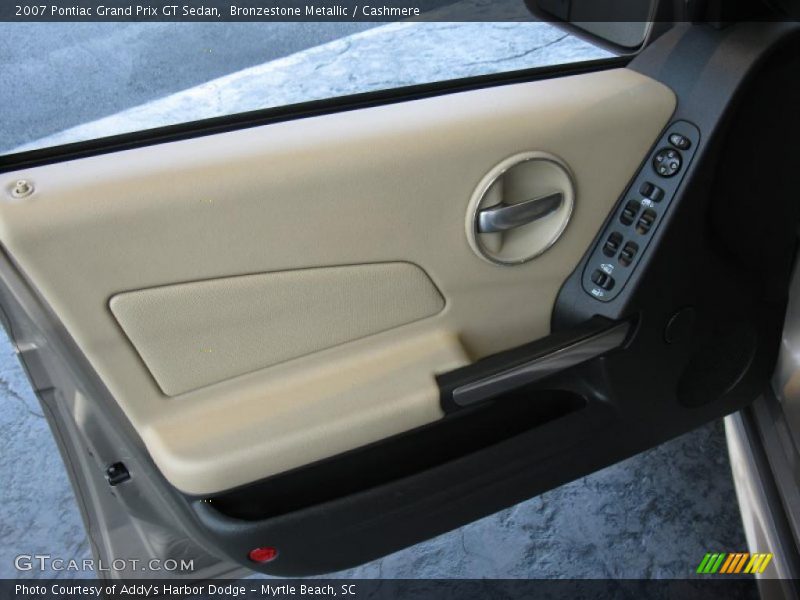 Bronzestone Metallic / Cashmere 2007 Pontiac Grand Prix GT Sedan