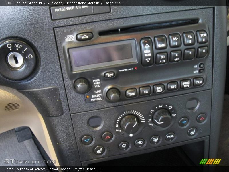 Bronzestone Metallic / Cashmere 2007 Pontiac Grand Prix GT Sedan