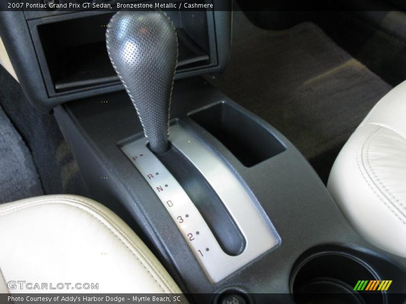 Bronzestone Metallic / Cashmere 2007 Pontiac Grand Prix GT Sedan