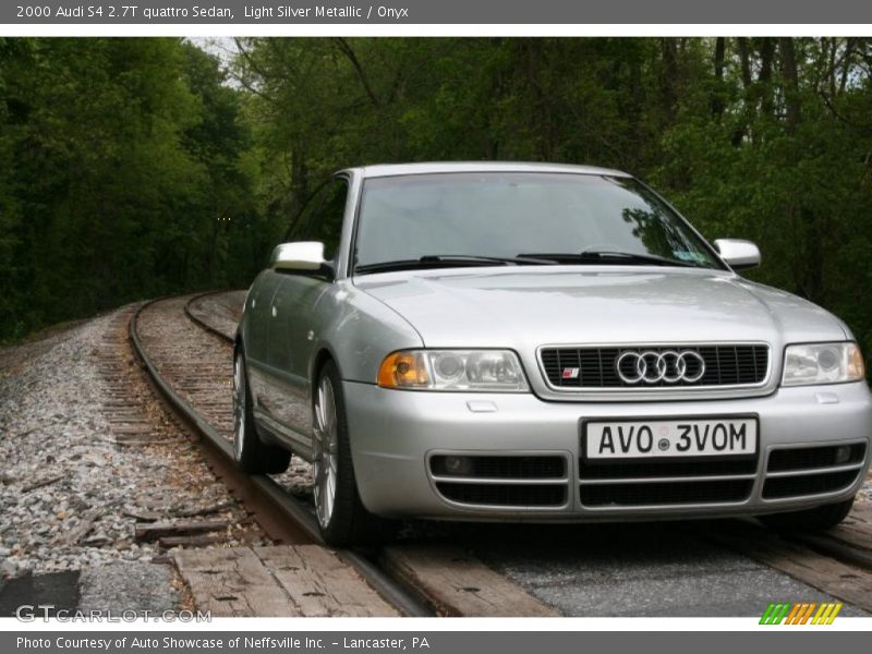 Light Silver Metallic / Onyx 2000 Audi S4 2.7T quattro Sedan