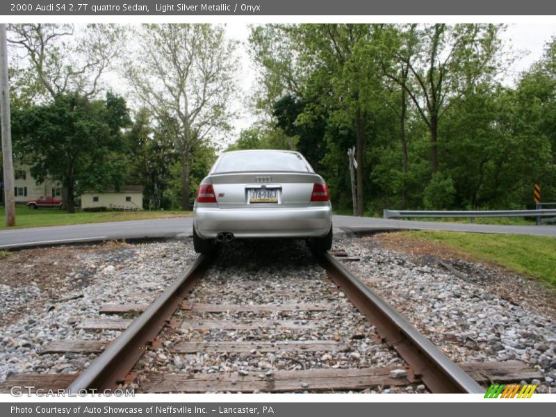 Light Silver Metallic / Onyx 2000 Audi S4 2.7T quattro Sedan