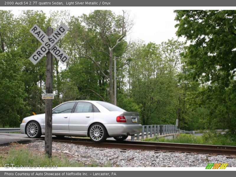 Light Silver Metallic / Onyx 2000 Audi S4 2.7T quattro Sedan