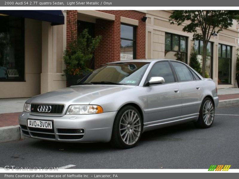 Light Silver Metallic / Onyx 2000 Audi S4 2.7T quattro Sedan