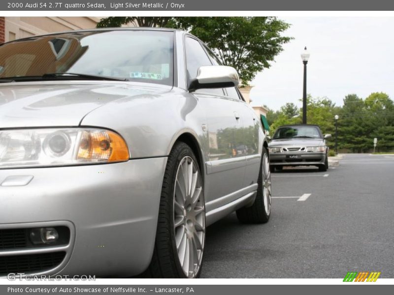 Light Silver Metallic / Onyx 2000 Audi S4 2.7T quattro Sedan