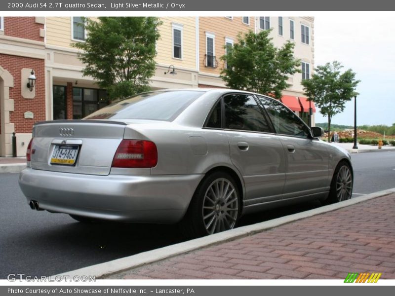 Light Silver Metallic / Onyx 2000 Audi S4 2.7T quattro Sedan