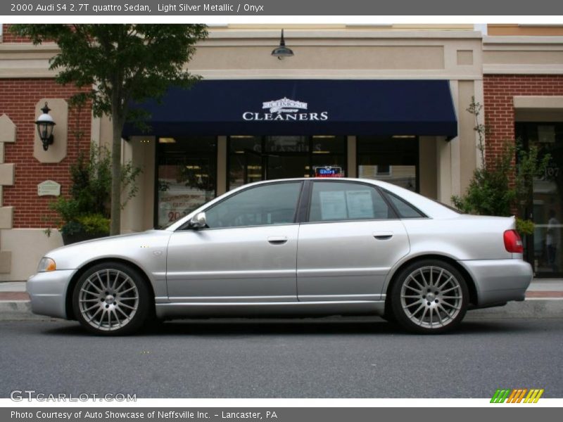 Light Silver Metallic / Onyx 2000 Audi S4 2.7T quattro Sedan