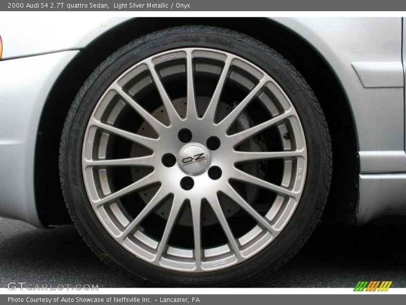 Light Silver Metallic / Onyx 2000 Audi S4 2.7T quattro Sedan