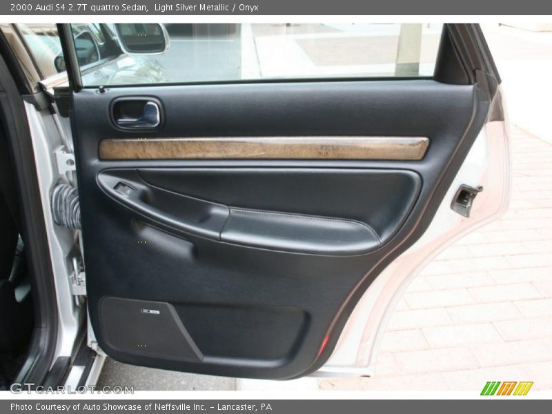 Light Silver Metallic / Onyx 2000 Audi S4 2.7T quattro Sedan