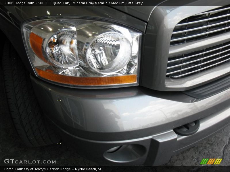 Mineral Gray Metallic / Medium Slate Gray 2006 Dodge Ram 2500 SLT Quad Cab