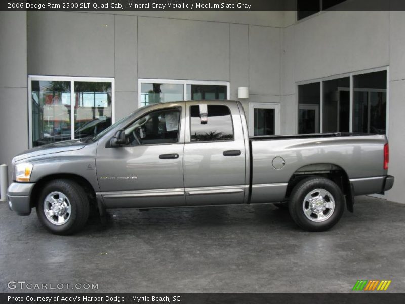 Mineral Gray Metallic / Medium Slate Gray 2006 Dodge Ram 2500 SLT Quad Cab