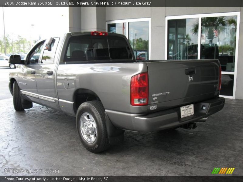 Mineral Gray Metallic / Medium Slate Gray 2006 Dodge Ram 2500 SLT Quad Cab