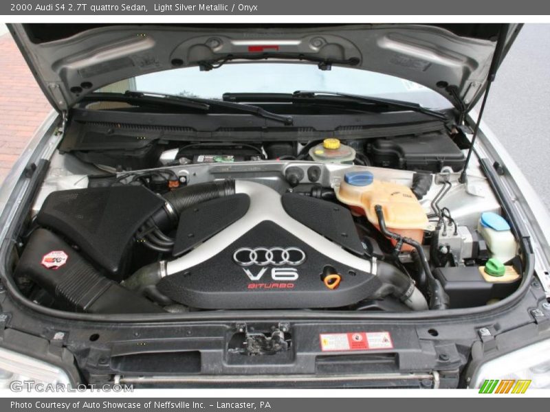 Light Silver Metallic / Onyx 2000 Audi S4 2.7T quattro Sedan