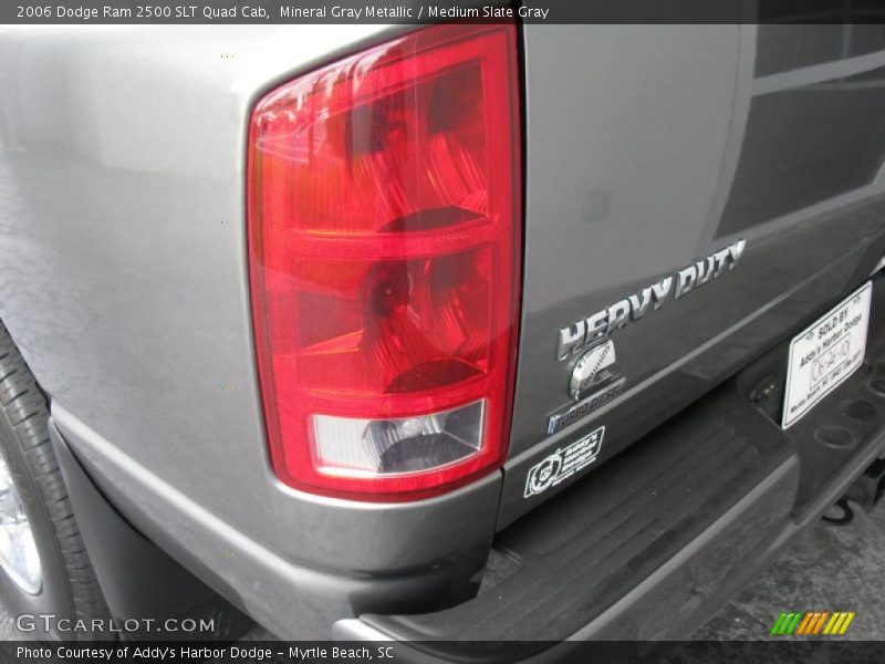 Mineral Gray Metallic / Medium Slate Gray 2006 Dodge Ram 2500 SLT Quad Cab