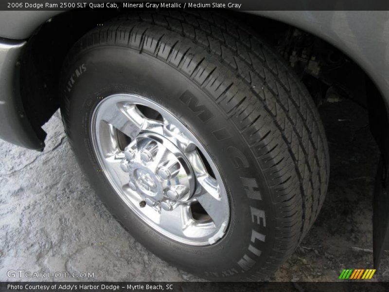 Mineral Gray Metallic / Medium Slate Gray 2006 Dodge Ram 2500 SLT Quad Cab