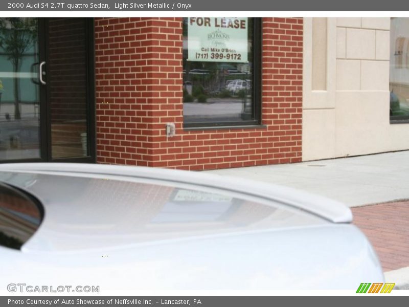 Light Silver Metallic / Onyx 2000 Audi S4 2.7T quattro Sedan