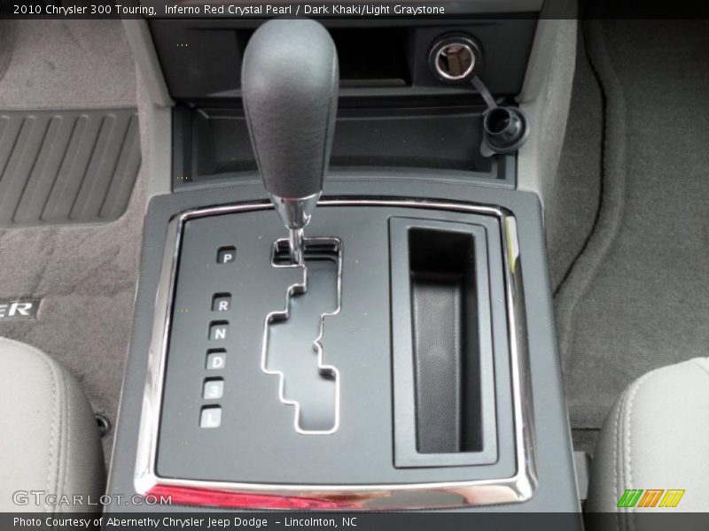 Inferno Red Crystal Pearl / Dark Khaki/Light Graystone 2010 Chrysler 300 Touring