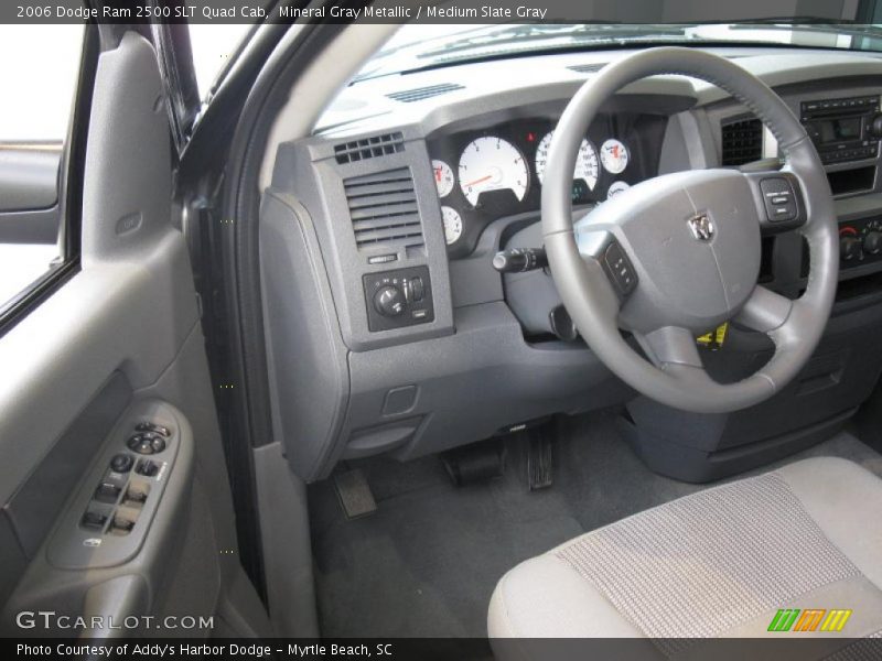 Mineral Gray Metallic / Medium Slate Gray 2006 Dodge Ram 2500 SLT Quad Cab