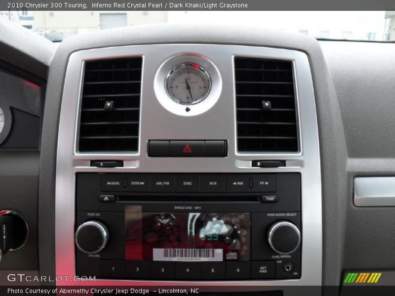 Inferno Red Crystal Pearl / Dark Khaki/Light Graystone 2010 Chrysler 300 Touring