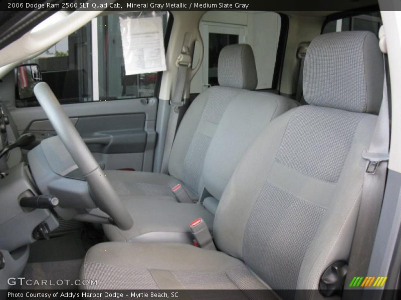 Mineral Gray Metallic / Medium Slate Gray 2006 Dodge Ram 2500 SLT Quad Cab
