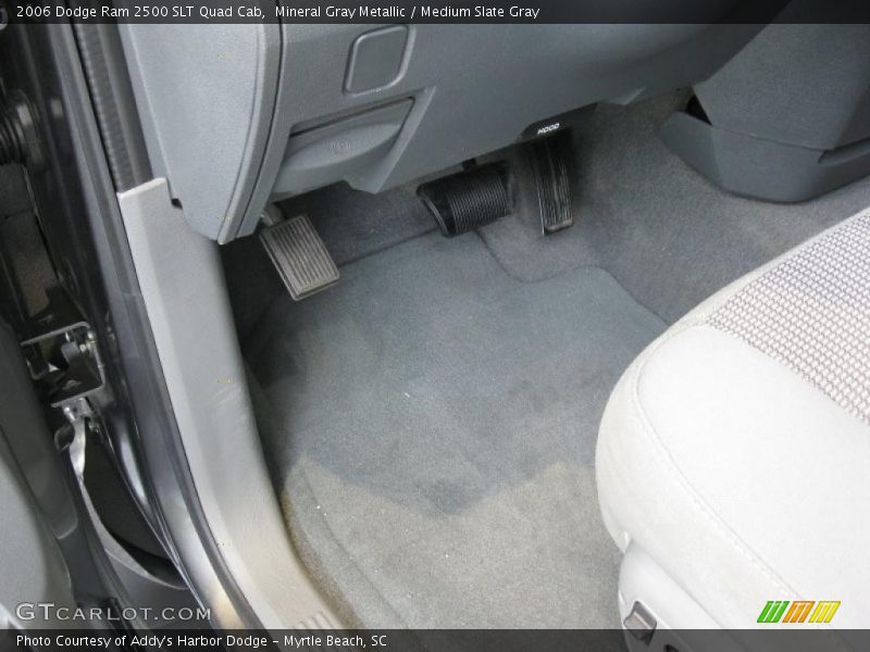Mineral Gray Metallic / Medium Slate Gray 2006 Dodge Ram 2500 SLT Quad Cab