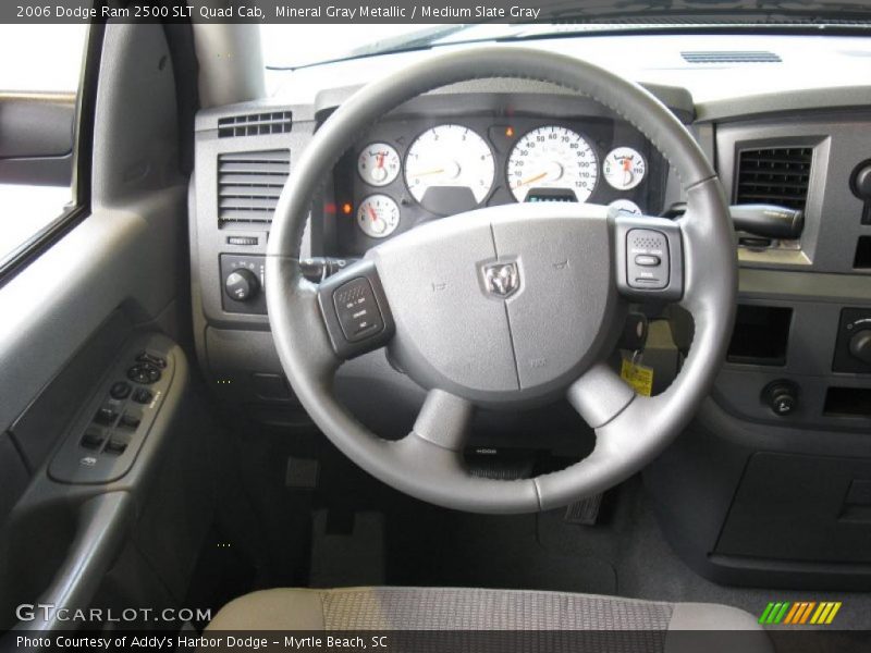Mineral Gray Metallic / Medium Slate Gray 2006 Dodge Ram 2500 SLT Quad Cab