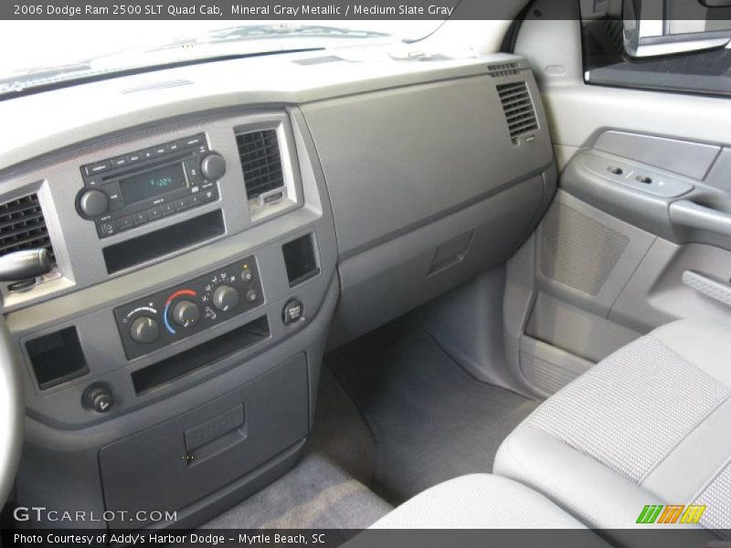 Mineral Gray Metallic / Medium Slate Gray 2006 Dodge Ram 2500 SLT Quad Cab