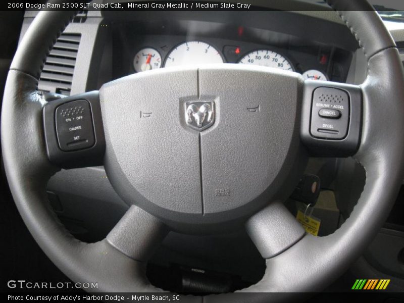 Mineral Gray Metallic / Medium Slate Gray 2006 Dodge Ram 2500 SLT Quad Cab