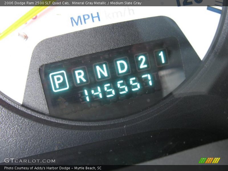 Mineral Gray Metallic / Medium Slate Gray 2006 Dodge Ram 2500 SLT Quad Cab
