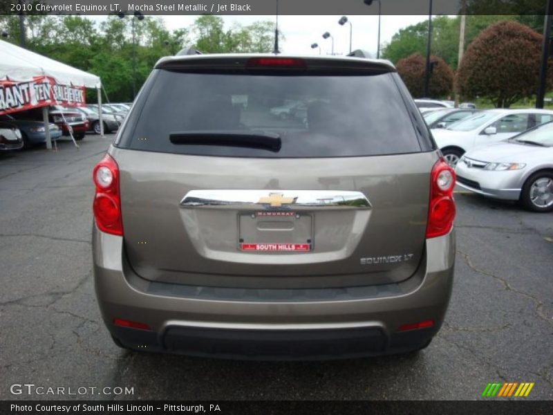 Mocha Steel Metallic / Jet Black 2010 Chevrolet Equinox LT
