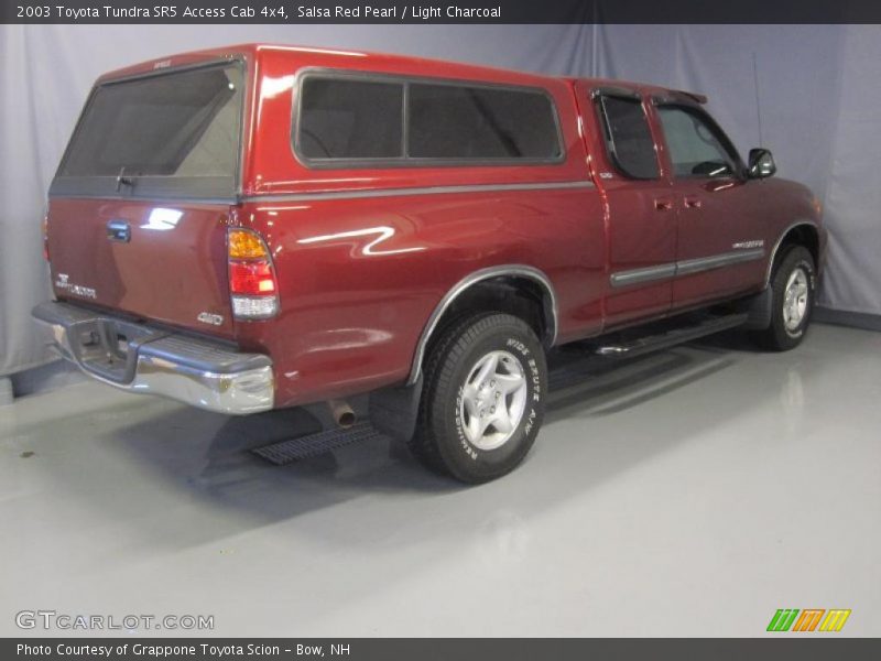 Salsa Red Pearl / Light Charcoal 2003 Toyota Tundra SR5 Access Cab 4x4