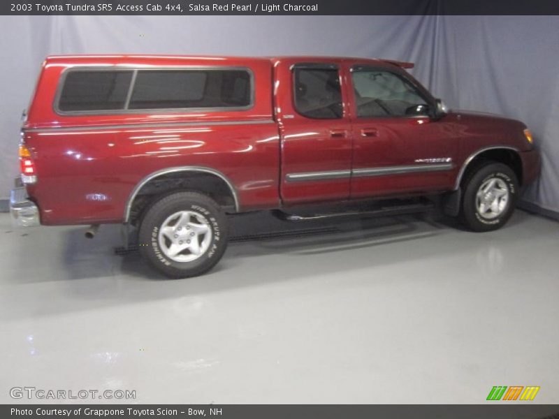 Salsa Red Pearl / Light Charcoal 2003 Toyota Tundra SR5 Access Cab 4x4