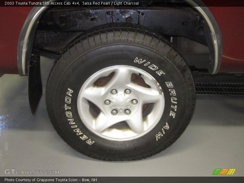 Salsa Red Pearl / Light Charcoal 2003 Toyota Tundra SR5 Access Cab 4x4