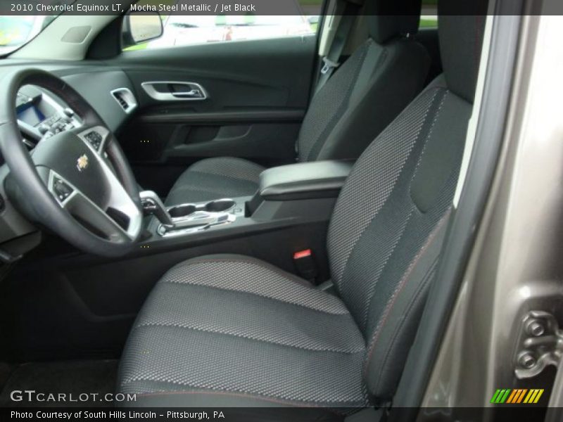Mocha Steel Metallic / Jet Black 2010 Chevrolet Equinox LT