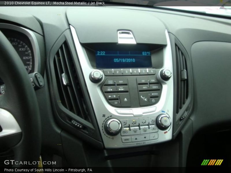 Mocha Steel Metallic / Jet Black 2010 Chevrolet Equinox LT