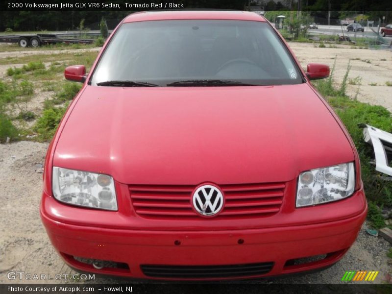 Tornado Red / Black 2000 Volkswagen Jetta GLX VR6 Sedan