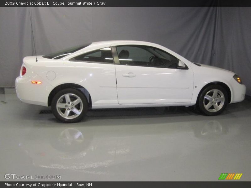 Summit White / Gray 2009 Chevrolet Cobalt LT Coupe