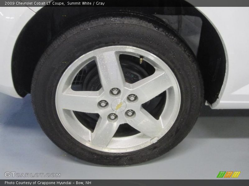 Summit White / Gray 2009 Chevrolet Cobalt LT Coupe