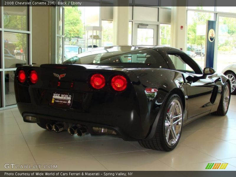 Black / Ebony 2008 Chevrolet Corvette Z06