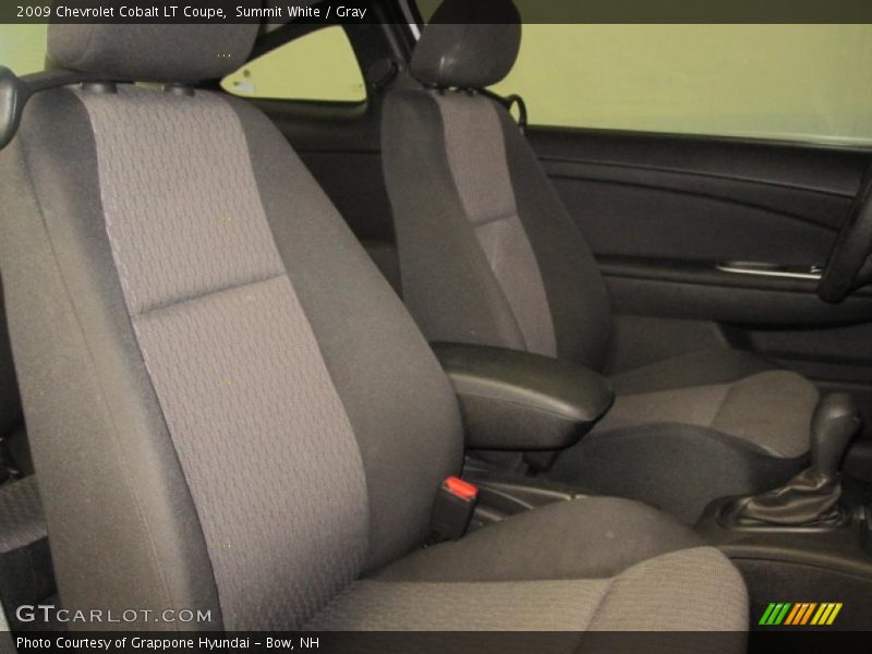 Summit White / Gray 2009 Chevrolet Cobalt LT Coupe