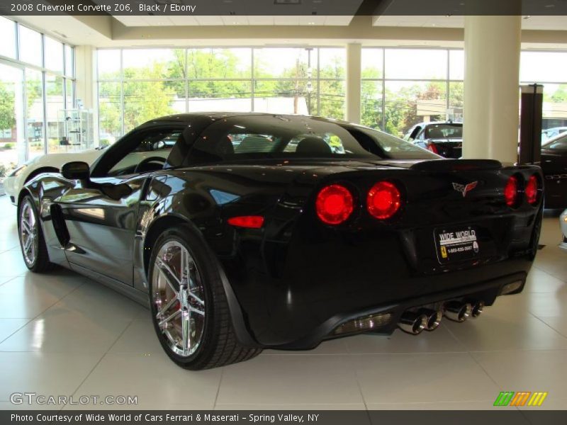 Black / Ebony 2008 Chevrolet Corvette Z06