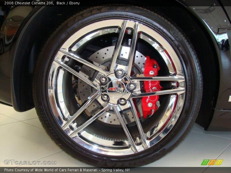 Black / Ebony 2008 Chevrolet Corvette Z06