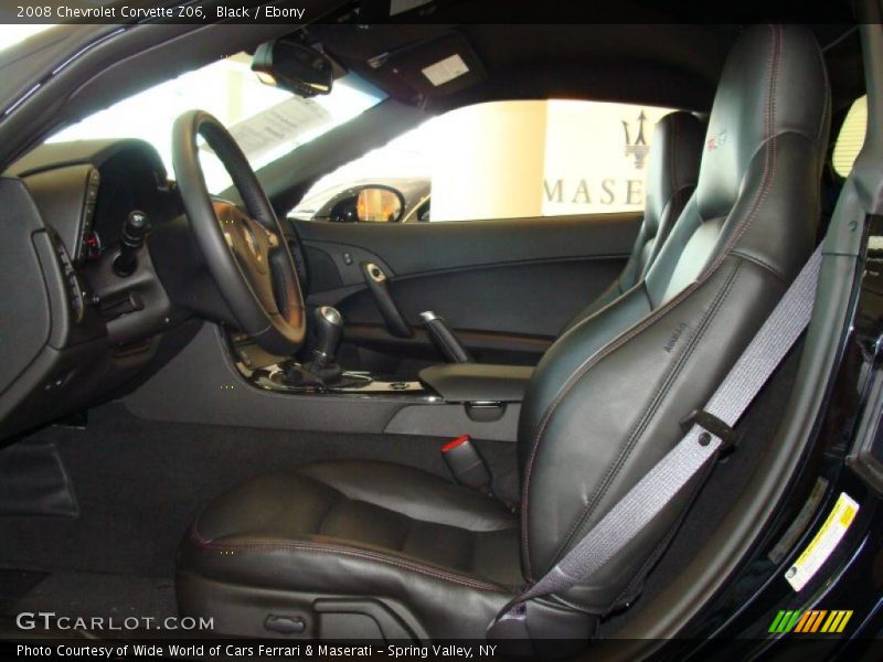 Black / Ebony 2008 Chevrolet Corvette Z06