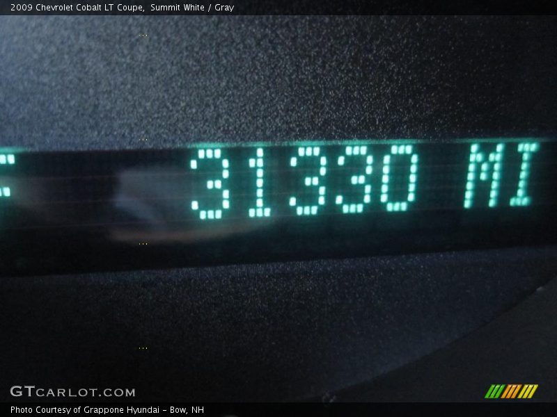 Summit White / Gray 2009 Chevrolet Cobalt LT Coupe